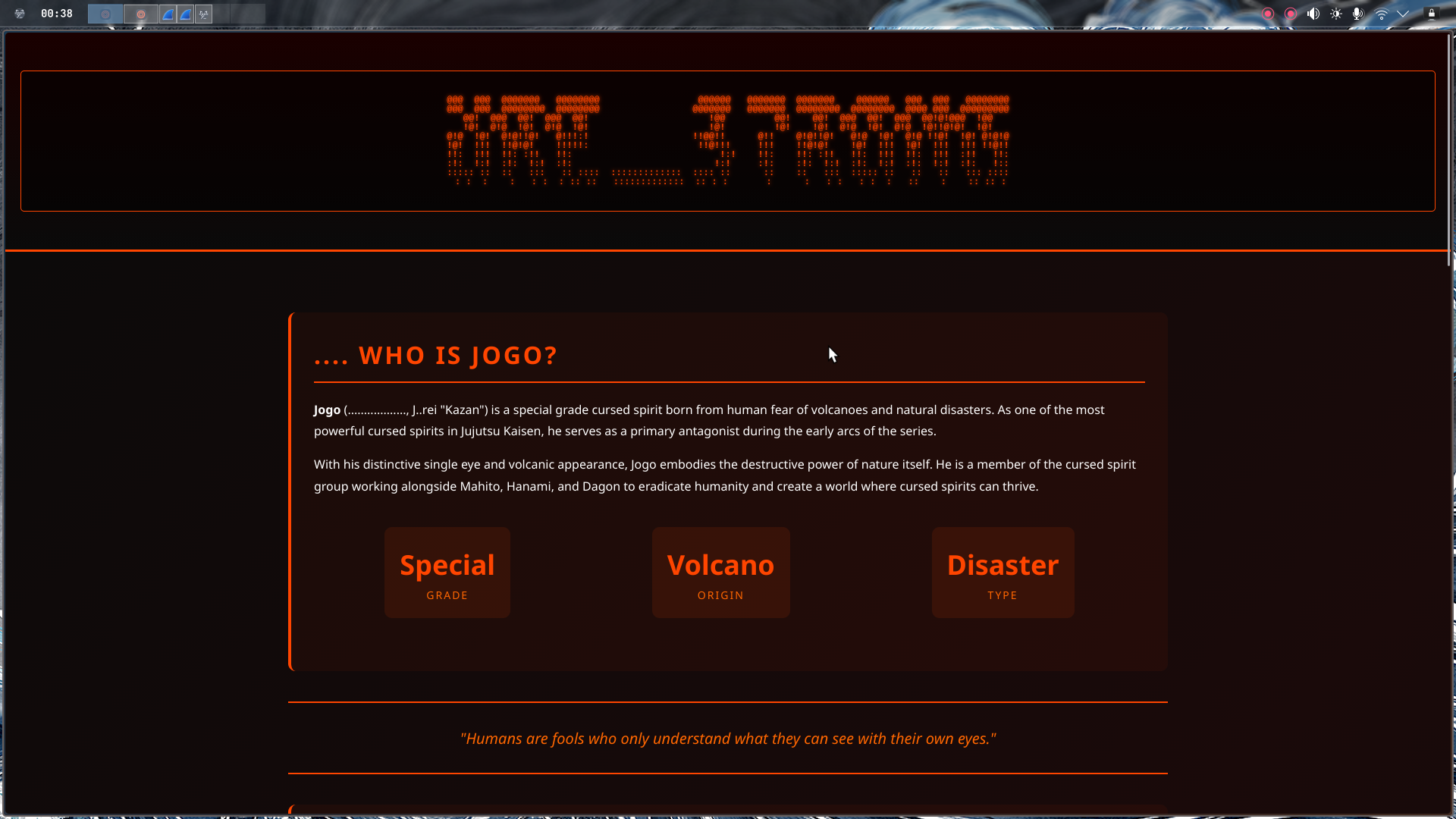 HTML banner displaying URE_STRONG